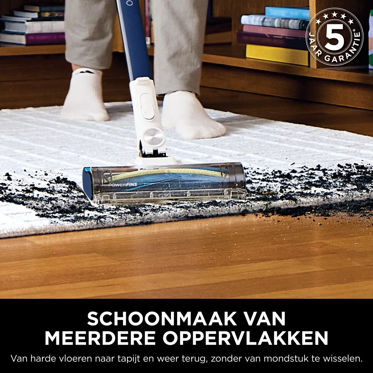 Shark PowerPRO Draadloze Steelstofzuiger - IZ380EU