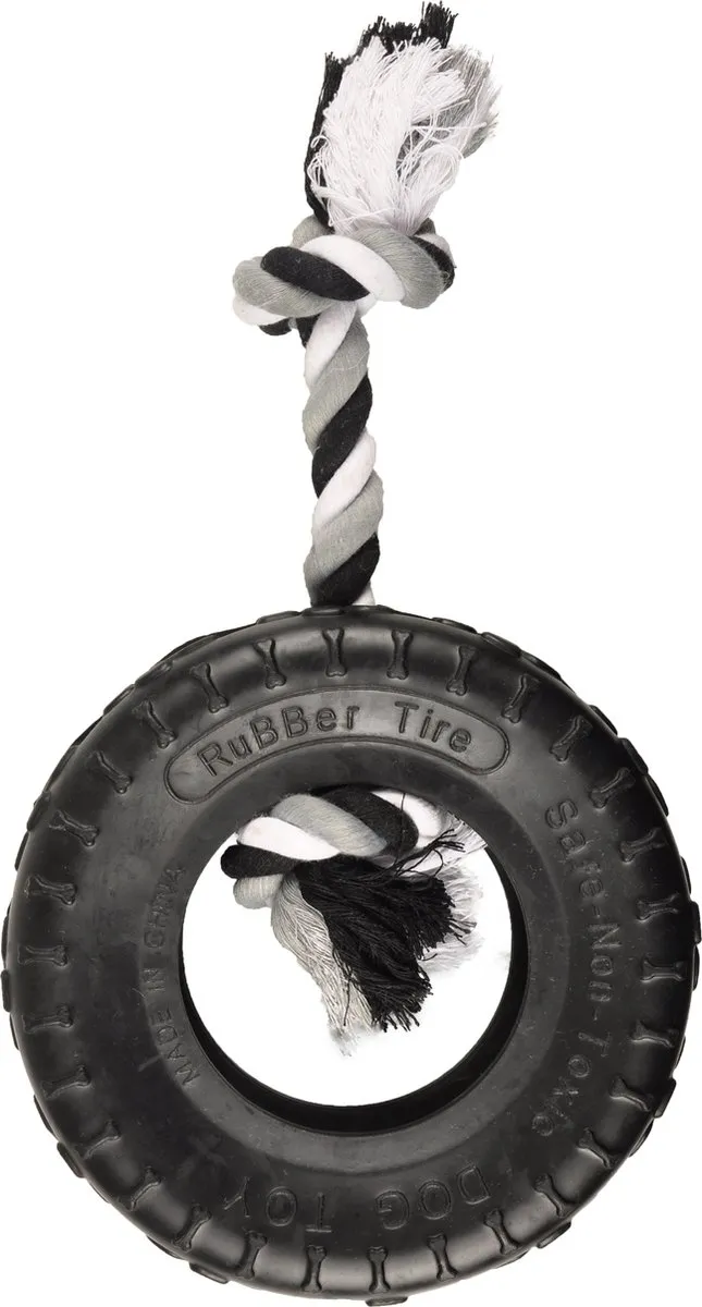 Flamingo Gladiator Band & Touw Hondenspeelgoed 35cm