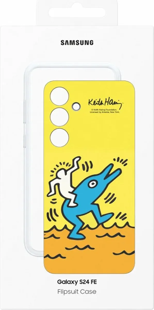 Samsung Flipsuit Hoes Geel - Galaxy S24 FE - EF-MS721CYEGWW - afbeelding 6 van 6
