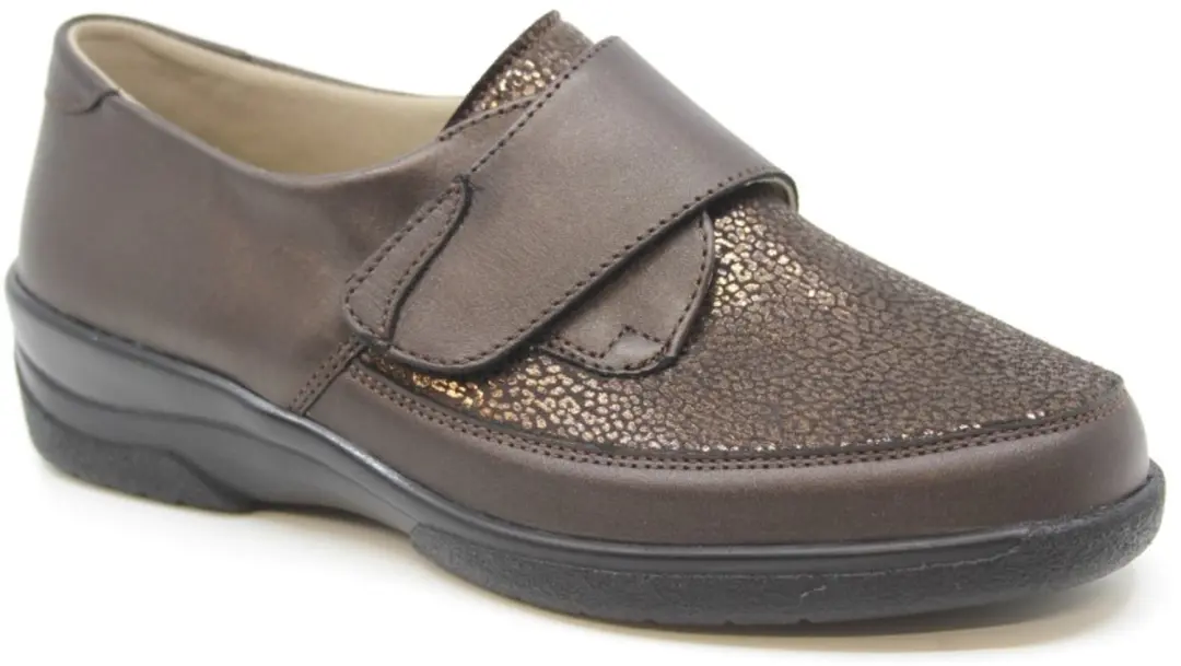 Solidus Hedda Klittenbandschoenen Wijdte K - Brons 38 2/3 - afbeelding 5 van 6