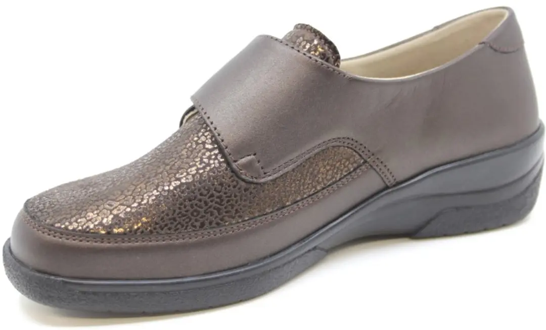 Solidus Hedda Klittenbandschoenen Wijdte K - Brons 38 2/3 - afbeelding 2 van 6