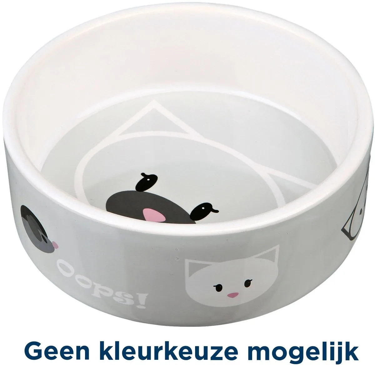 Trixie Mimi Keramiek Voer- en Waterbak - Ø12cm - Gemengd - afbeelding 4 van 5