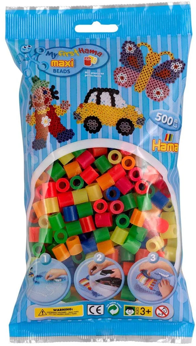 Hama Strijkkralen Maxi Mix Neon