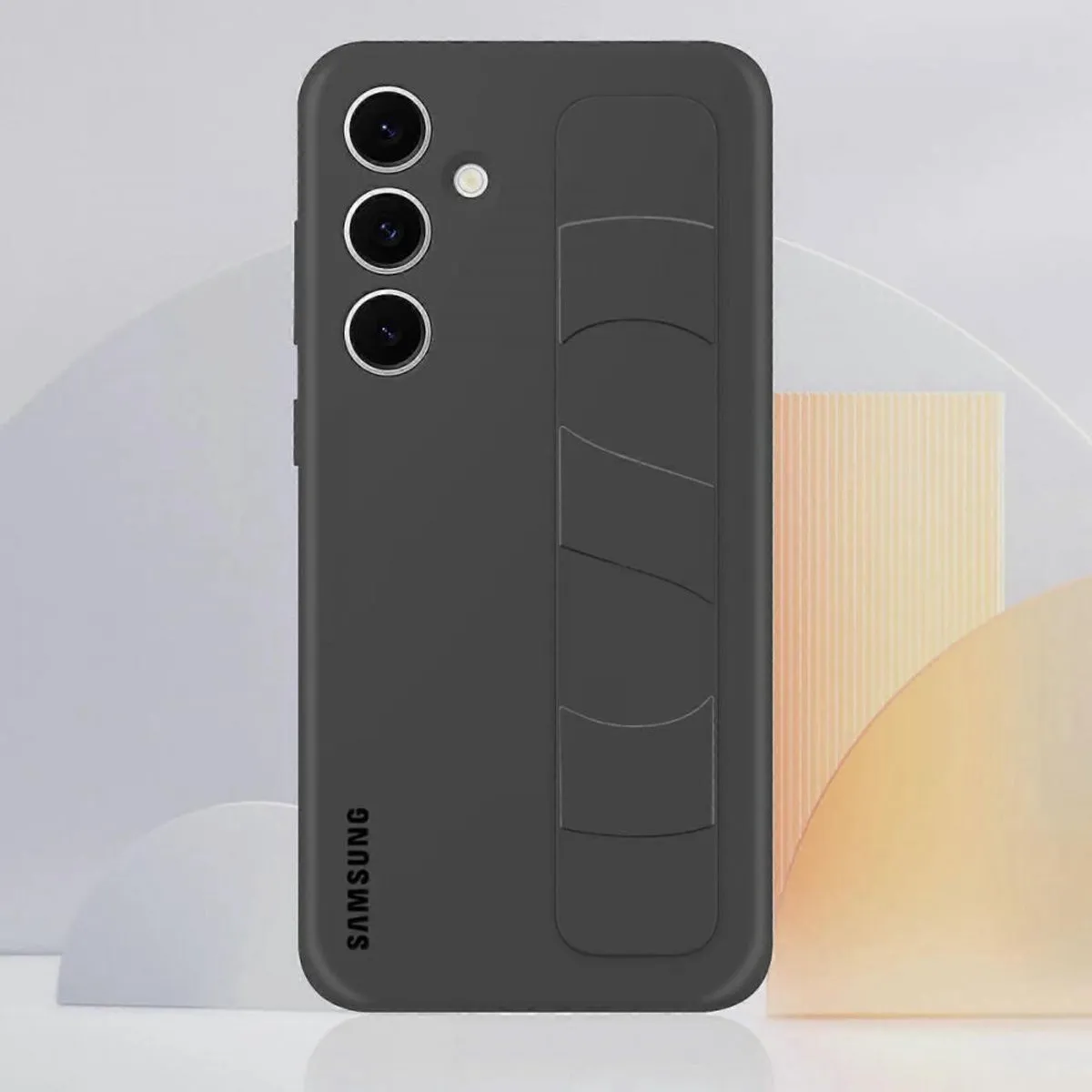 Samsung Galaxy S25 Standing Grip Hoesje EF-GS931CBEGWW - Zwart - afbeelding 6 van 6