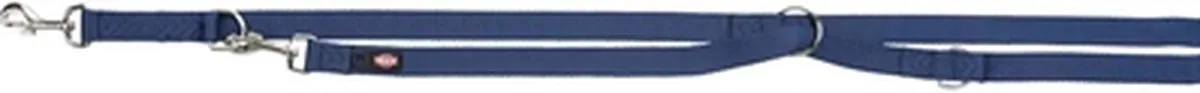 Trixie Hondenriem Premium Verstelbaar Nylon Indigo Blauw - afbeelding 2 van 4