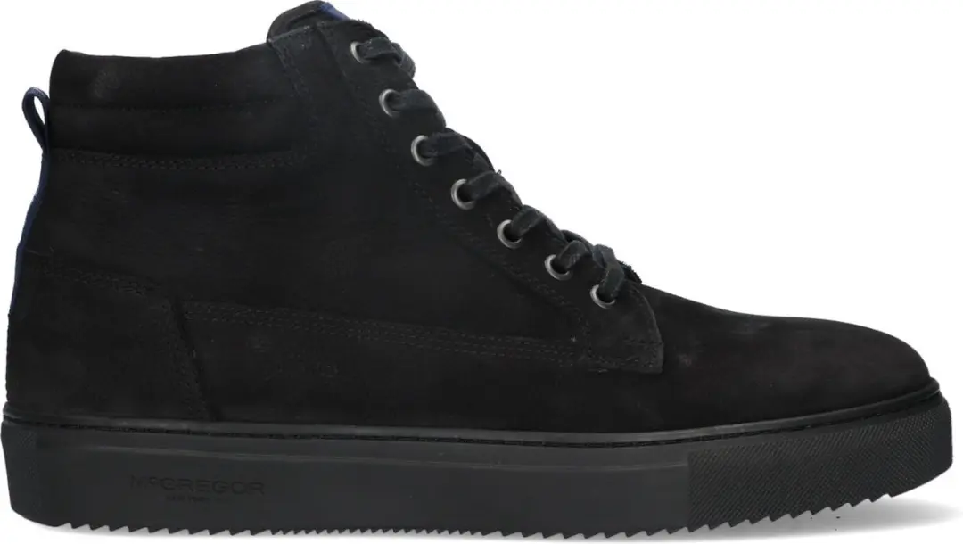 McGregor Heren Hoge Sneakers 623616 Zwart