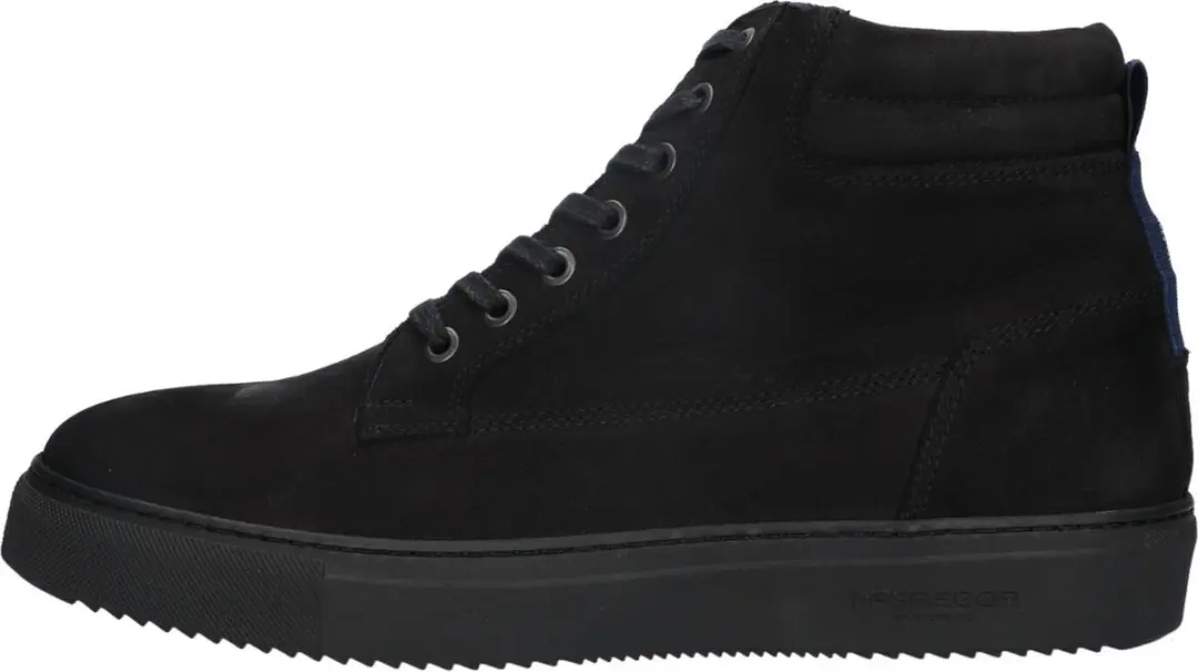 McGregor Heren Hoge Sneakers 623616 Zwart - afbeelding 4 van 6