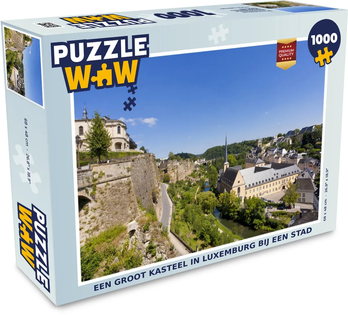PuzzleWow Legpuzzel 1000 Stuks