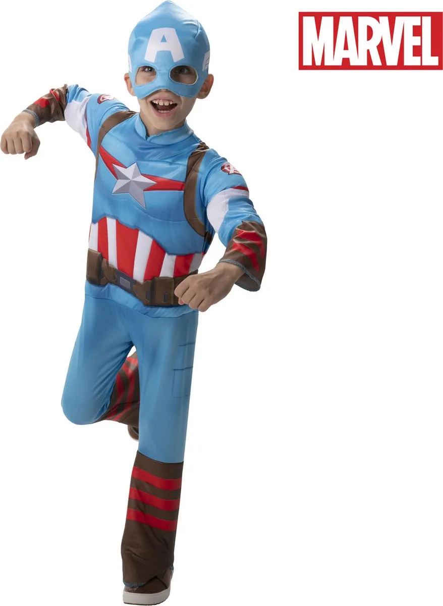 Marvel Captain America Kostuum Peuters