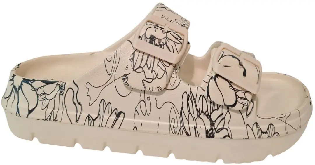 Laura Vita Neon 17 Slides Beige 41