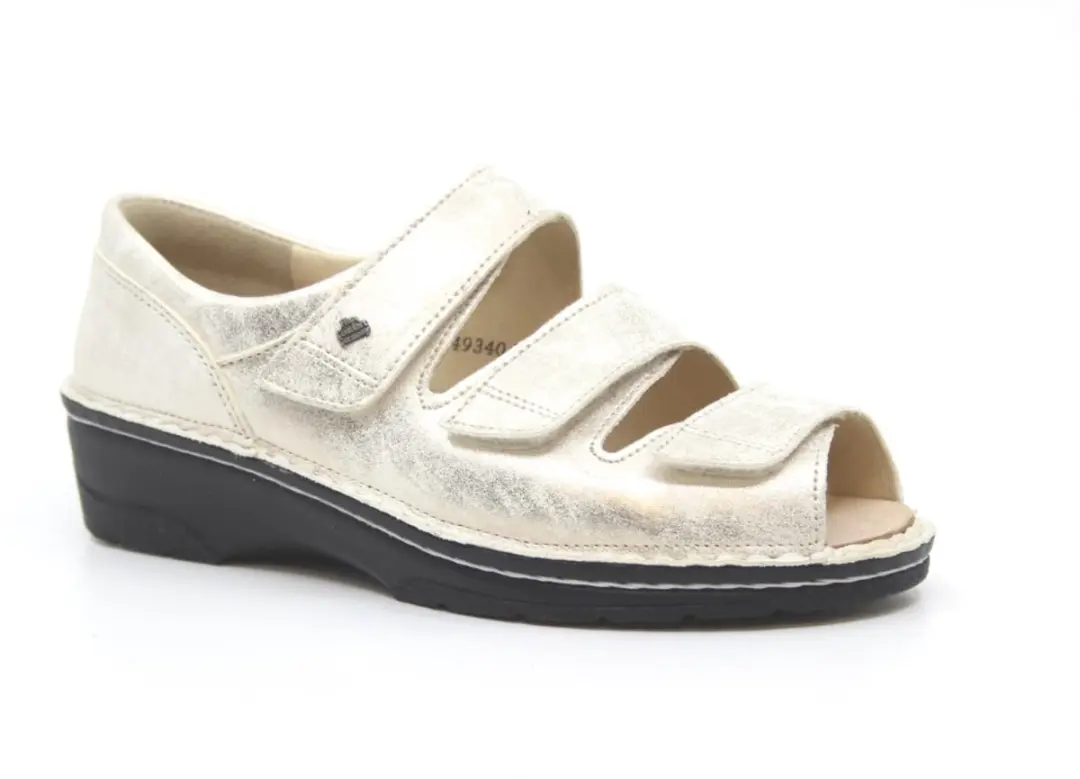 Finn Comfort Ischia Sandalen 38 Beige