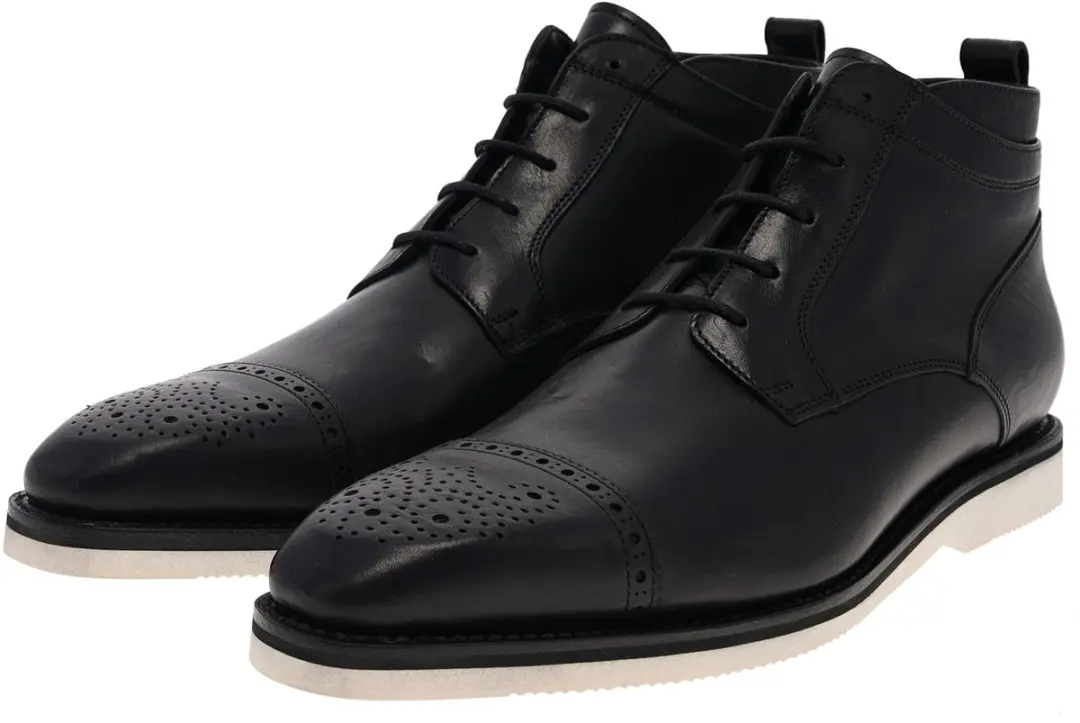 Sendra Sendra Boots 17325 Black Men's Lace-up Shoe