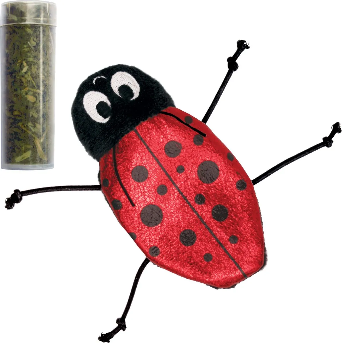 KONG Refillables Ladybug Kattenspeelgoed