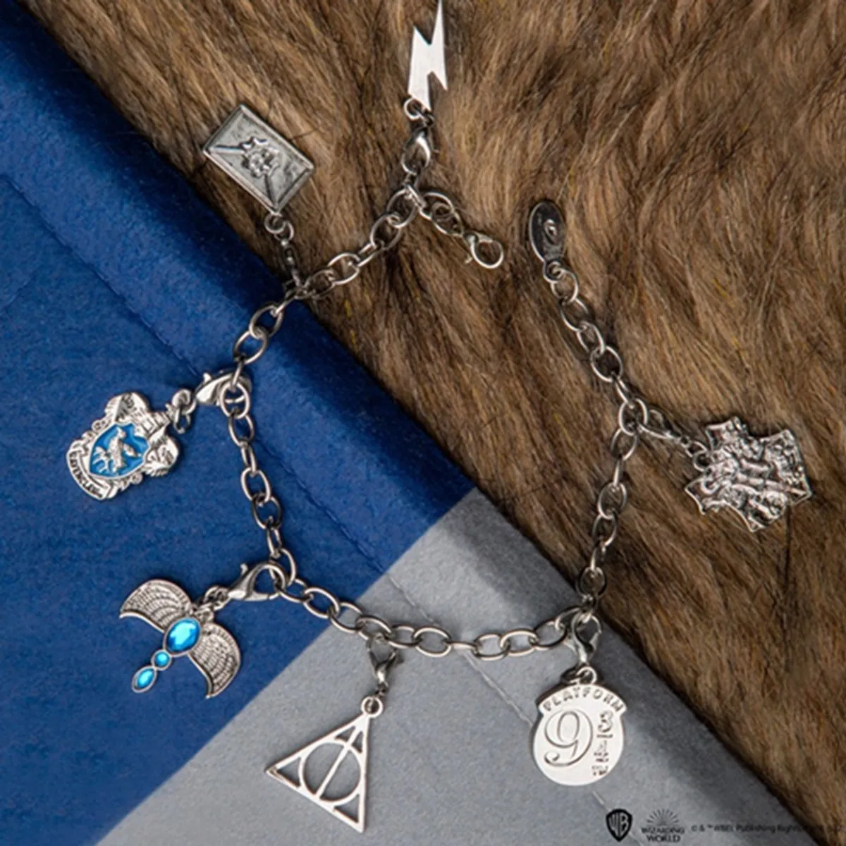 Harry Potter Ravenclaw Charm Set - 2 Stuks - Zilver