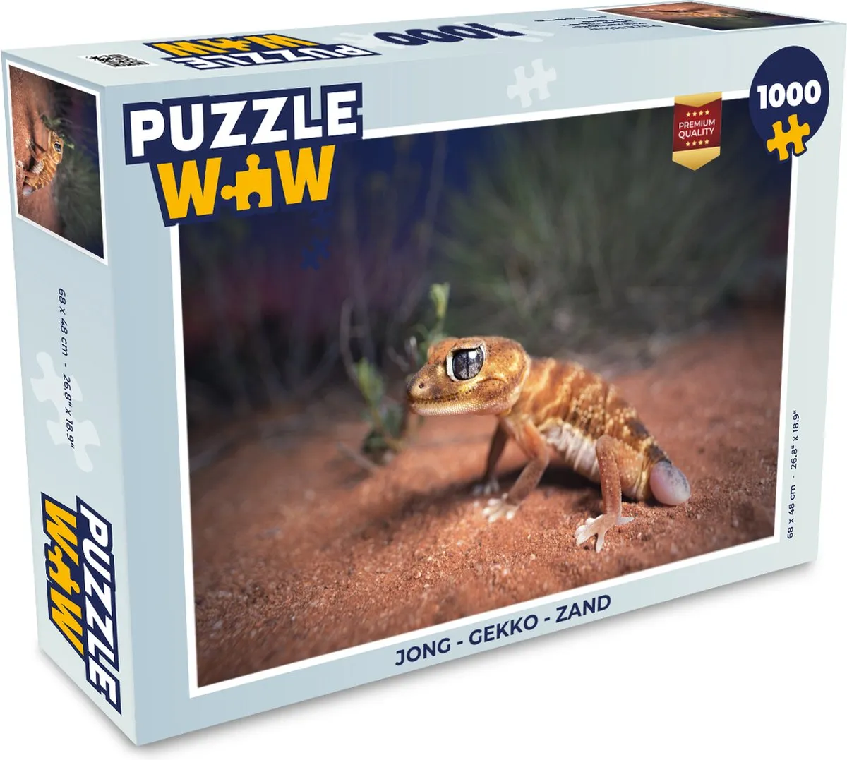 PuzzleWow Gekko Legpuzzel 1000 Stuks