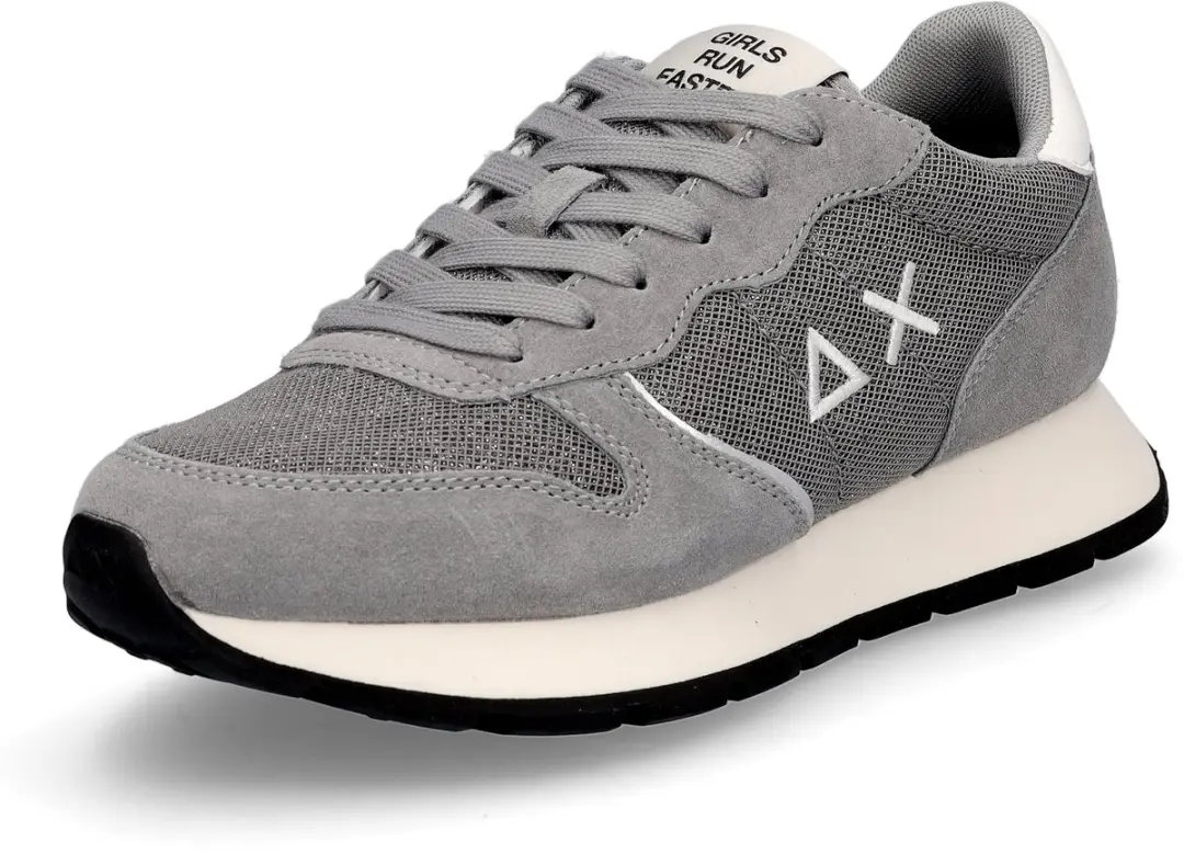 SUN68 Ally Glitter Textile Z45204_34 Grijs-37