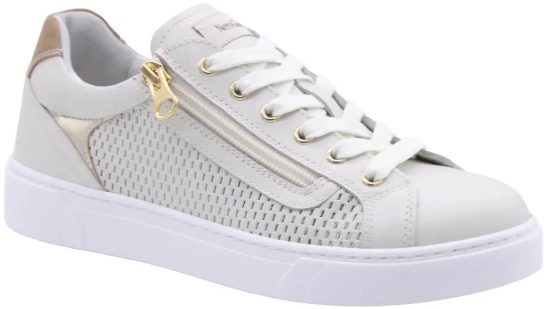 Nerogiardini Sneaker Velvet 0100 Velvet 0100 T.Brill Platino 6074 Nappa