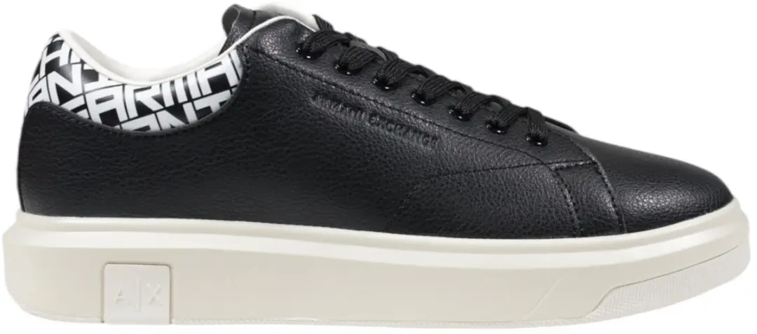 Leather Lace-Up Sneakers