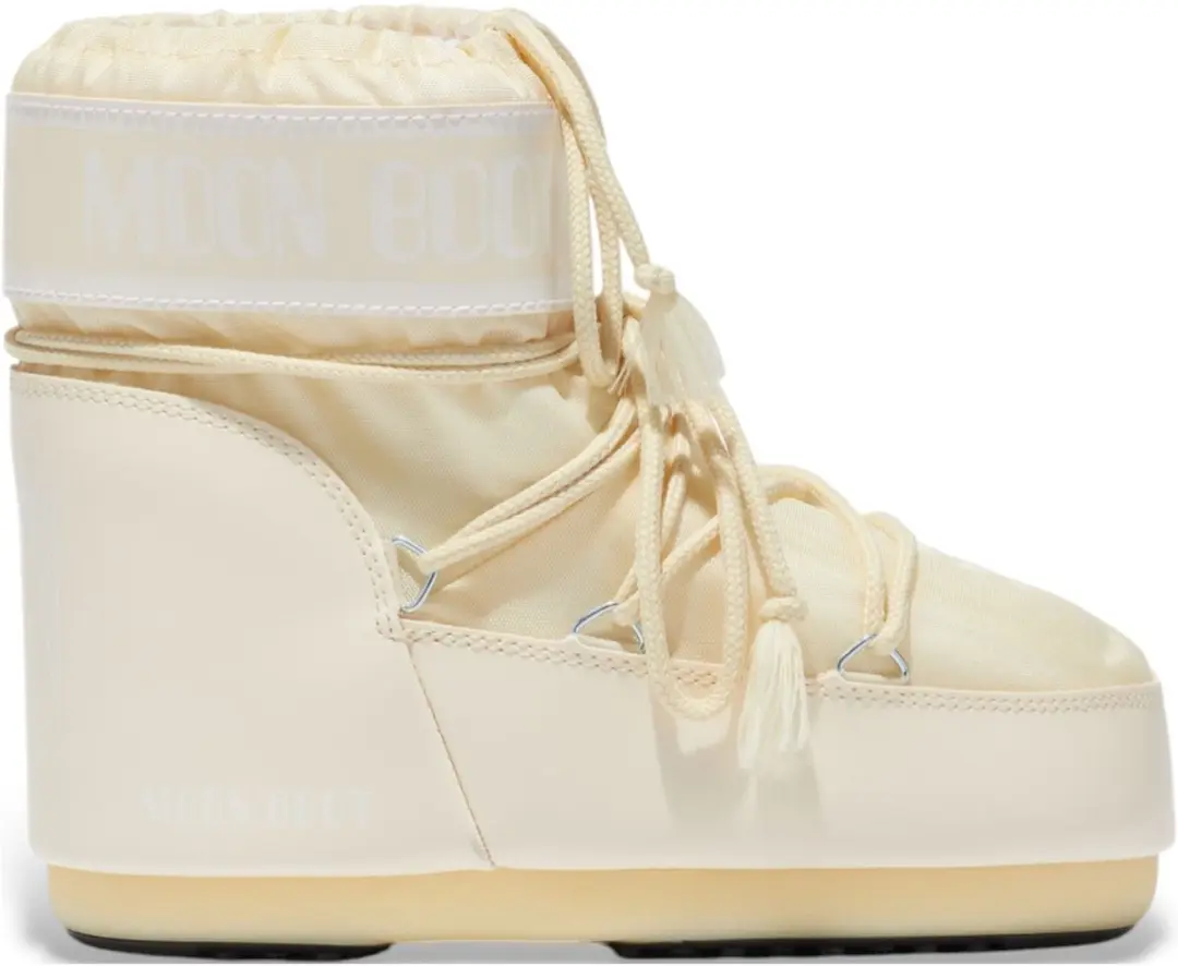 Moon Boot Icon Low Beige Unisex Snowboot