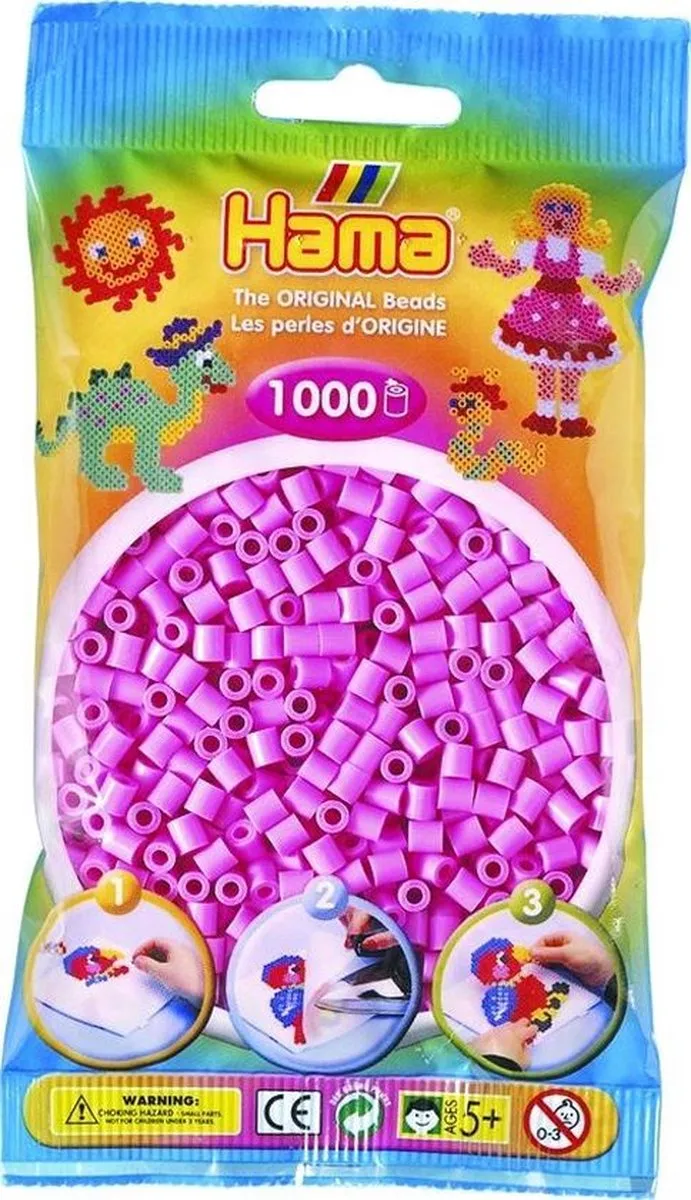 Hama Str Kr 1000 Rozen - 1000 Stuks
