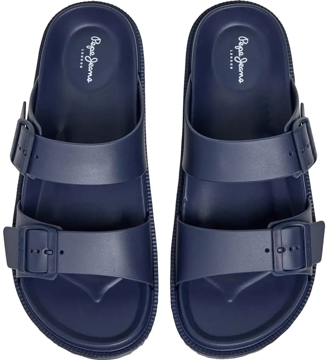 Pepe Jeans Ocean Brand Slippers Blauw EU 43 Man - afbeelding 2 van 5