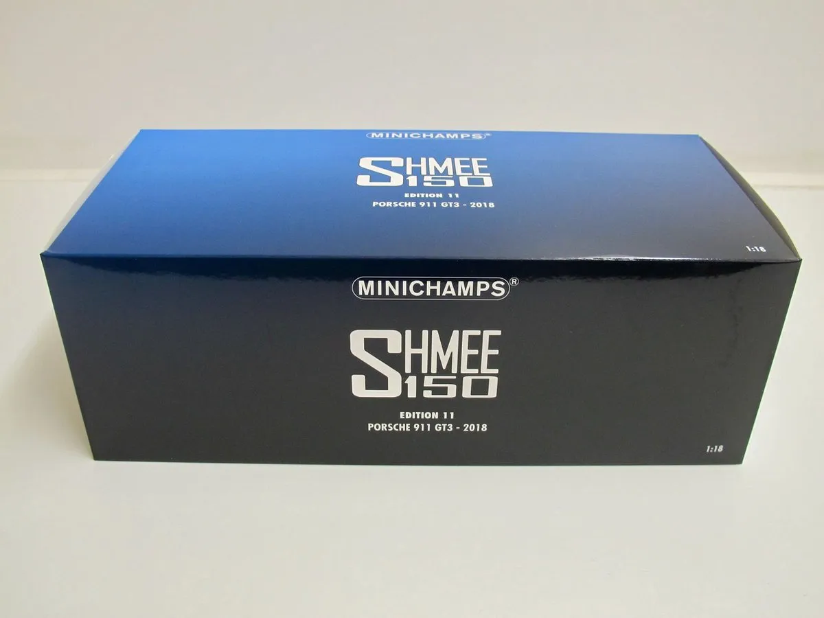 Porsche 911 GT3 2018 1:18 Minichamps - Geel Groen