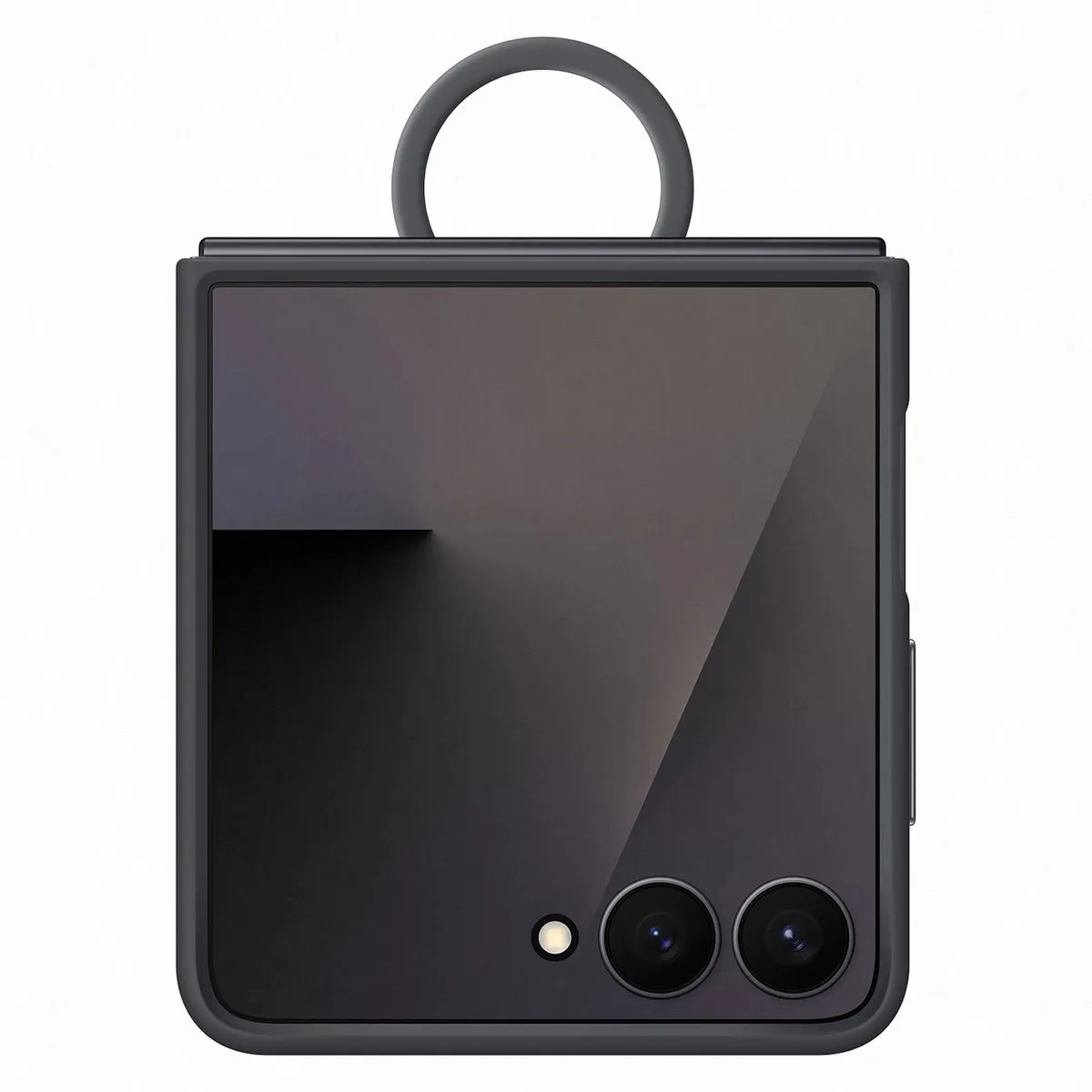 Samsung Galaxy Z Flip 7 Ring Case - Zwart