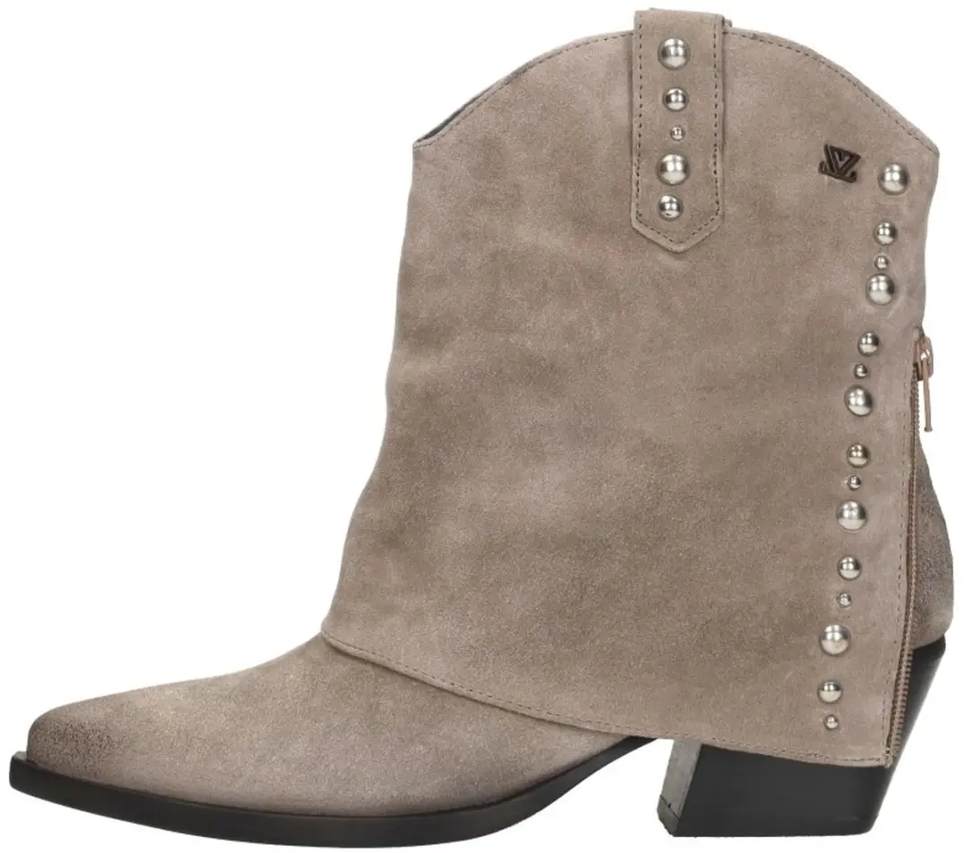 Lazamani Yara Dames Enkellaarzen Suede Fango - Maat 37 - afbeelding 2 van 6