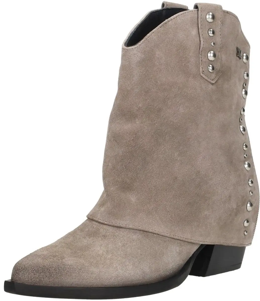 Lazamani Yara Dames Enkellaarzen Suede Fango - Maat 37 - afbeelding 3 van 6