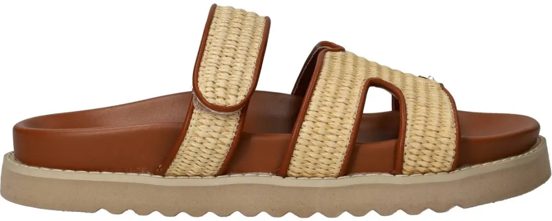 POSH by Poelman Slippers - Dames - Beige - Maat:38