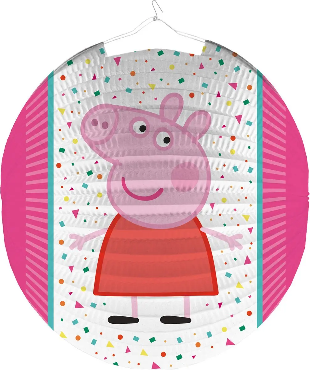 Peppa Pig Lampion Confetti 25cm
