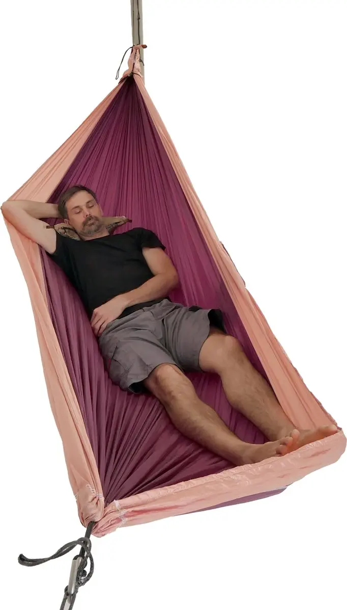 Ticket To The Moon - Hangmat - Original Hammock Plum / Peach - afbeelding 4 van 6
