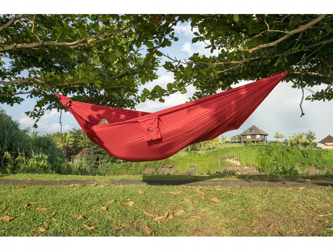 Ticket to the Moon Compact Hangmat - 320x155cm - Rood - afbeelding 5 van 6