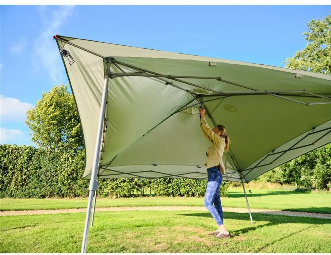 Coleman FastPitch OnePush Shelter L paviljoen 396x396cm Groen - afbeelding 6 van 6
