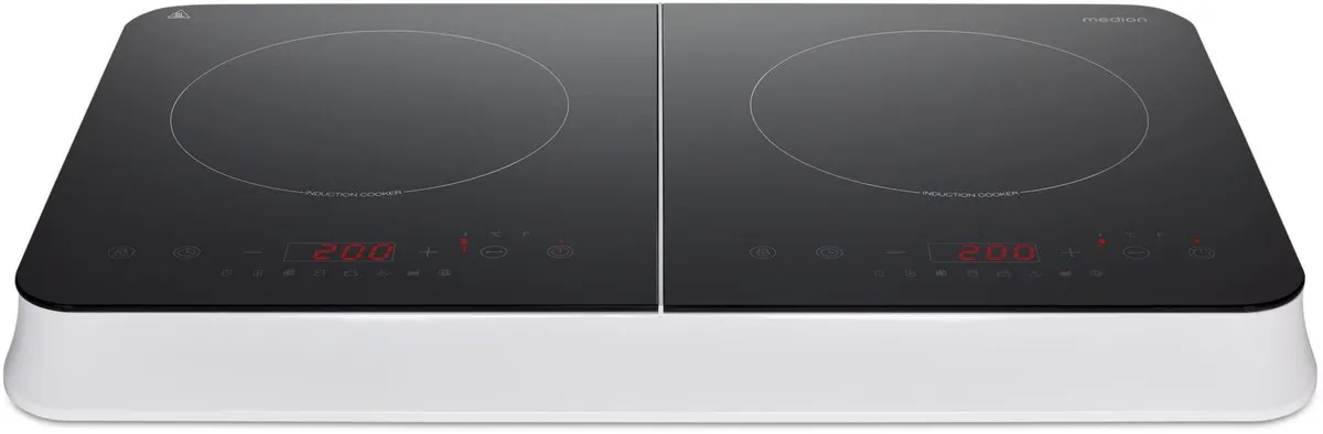 Medion MD18493 Dubbele Inductiekookplaat 3500W - Zwart