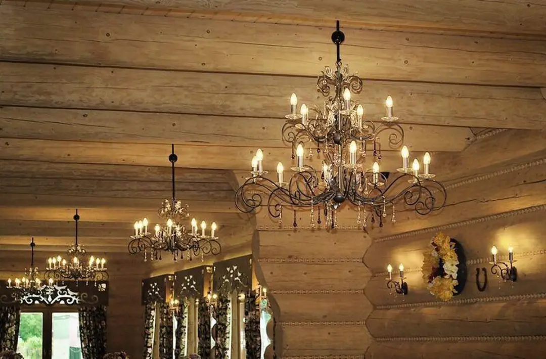 Elstead Lighting Amarilli Kroonluchter - 15 Lichts - Zwart met Zilver - afbeelding 5 van 6
