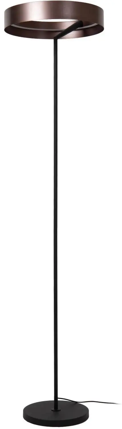 Lucide Leonard Vloerlamp Ø40cm Koffie - afbeelding 4 van 6