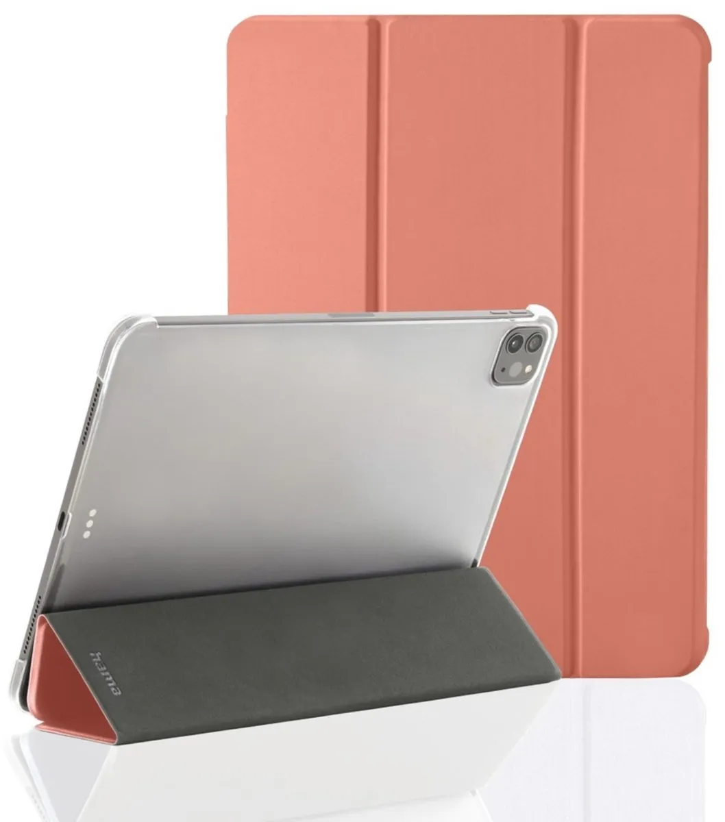 Hama Tablethoes Fold Clear 00222087 - iPad Pro 13" - Koraal