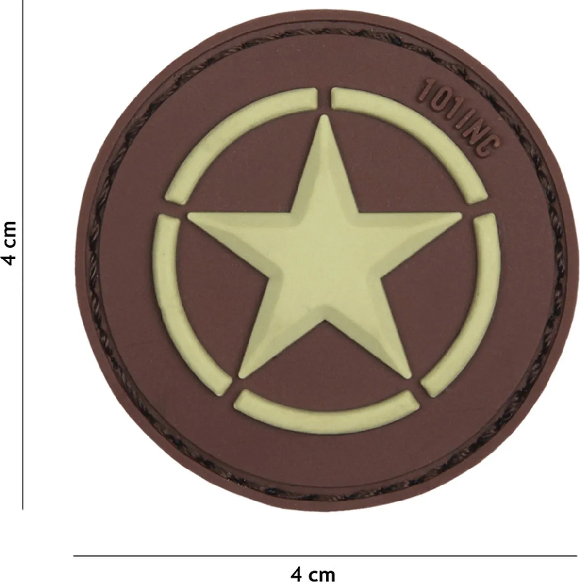 101 Inc Embleem 3D PVC Allied Star