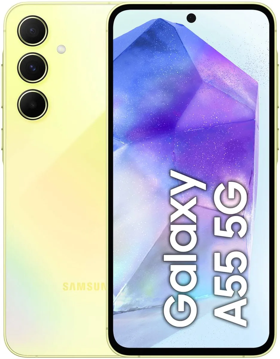 Samsung Galaxy A55 5G SM-A556BZYAEUB - 128GB - Awesome Lemon