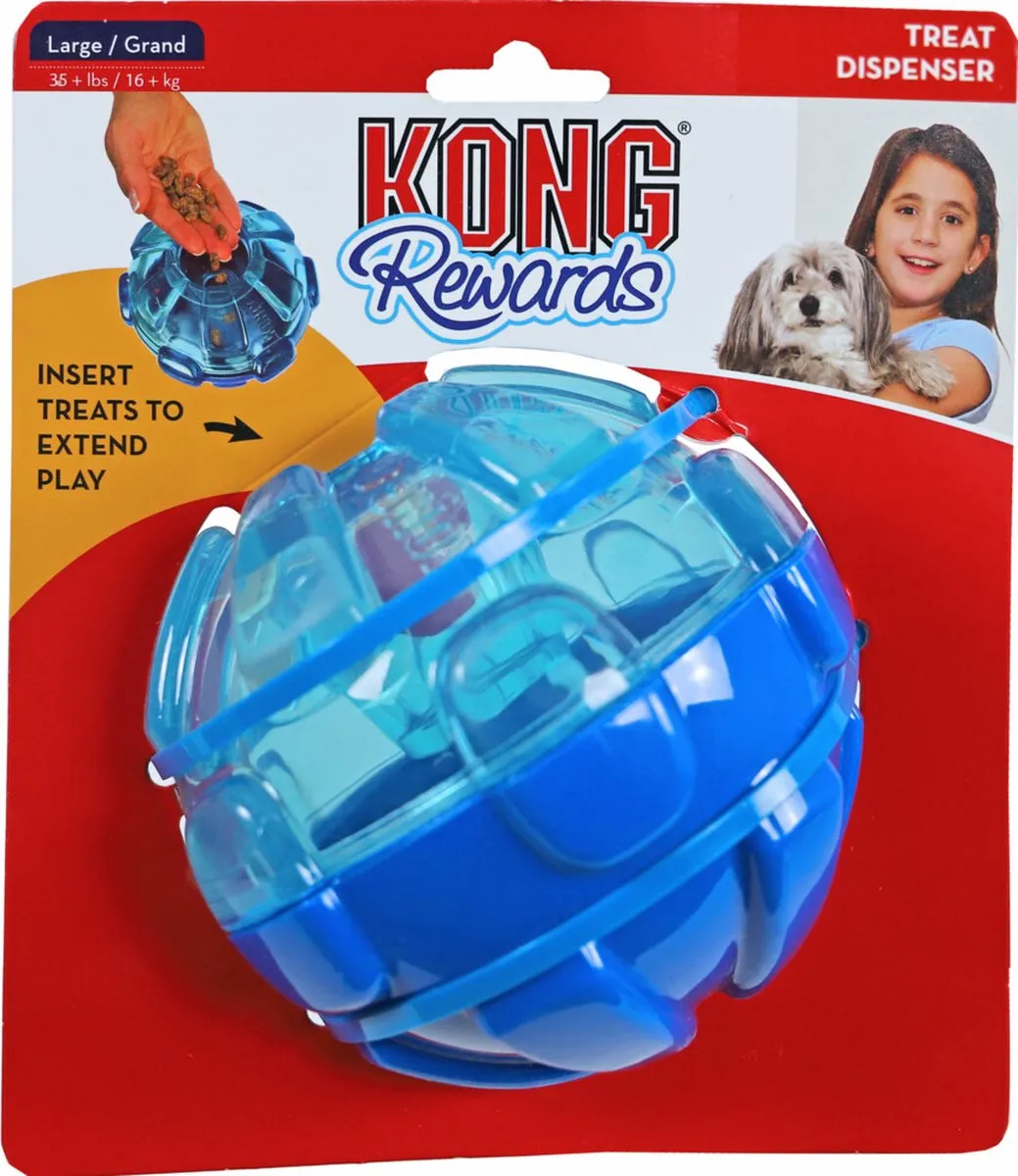 KONG Rewards Bal voor Honden - Blauw