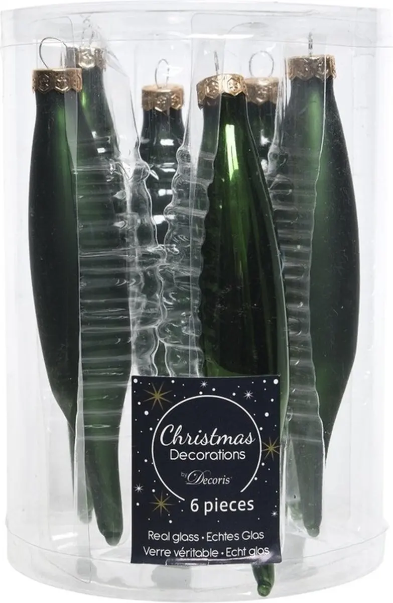 Decoris kerstbal pegels