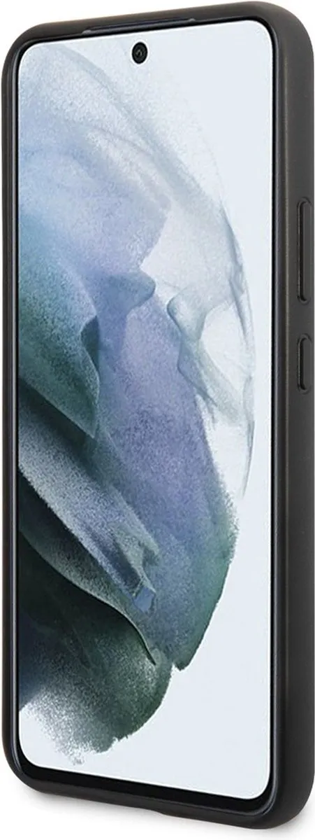 Ferrari Smooth Carbon Back Case Samsung Galaxy S22 Plus - Zwart