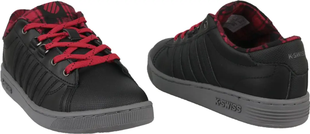 K-Swiss Hoke Plaid 85111-050, Vrouwen, Zwart, Sneakers maat: 35.5 EU - afbeelding 5 van 5