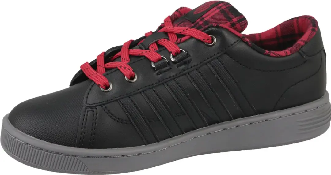 K-Swiss Hoke Plaid 85111-050, Vrouwen, Zwart, Sneakers maat: 35.5 EU - afbeelding 2 van 5