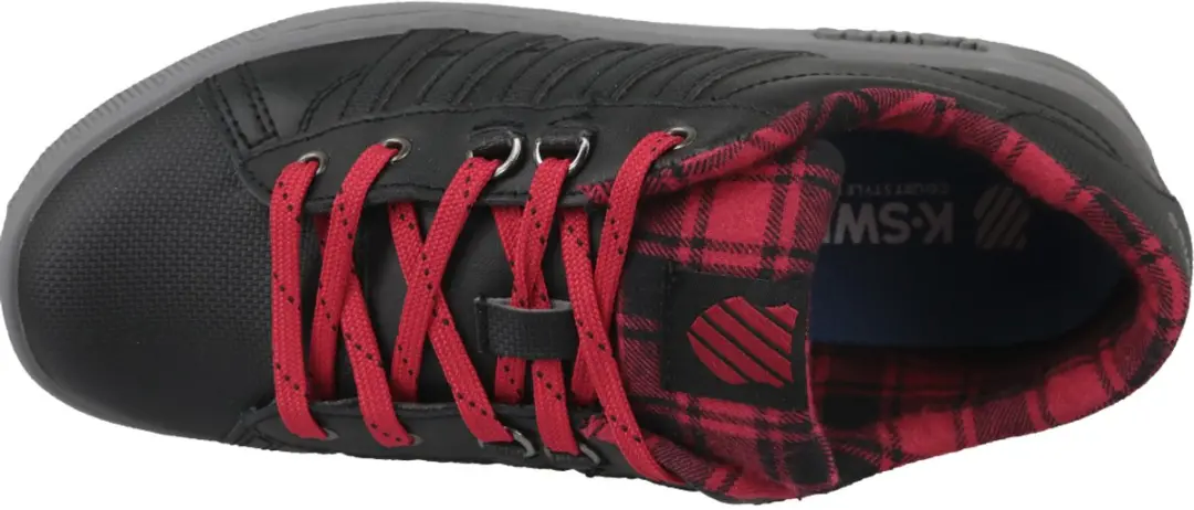 K-Swiss Hoke Plaid 85111-050, Vrouwen, Zwart, Sneakers maat: 35.5 EU - afbeelding 3 van 5