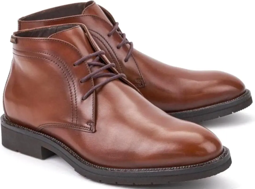 Mephisto Tiberio - heren laars - bruin - maat 40.5 (EU) 7 (UK)