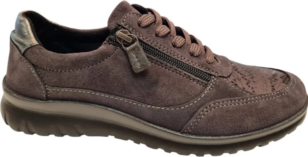 Longo 1103726 1039 Anthrazit Dames Sneakers