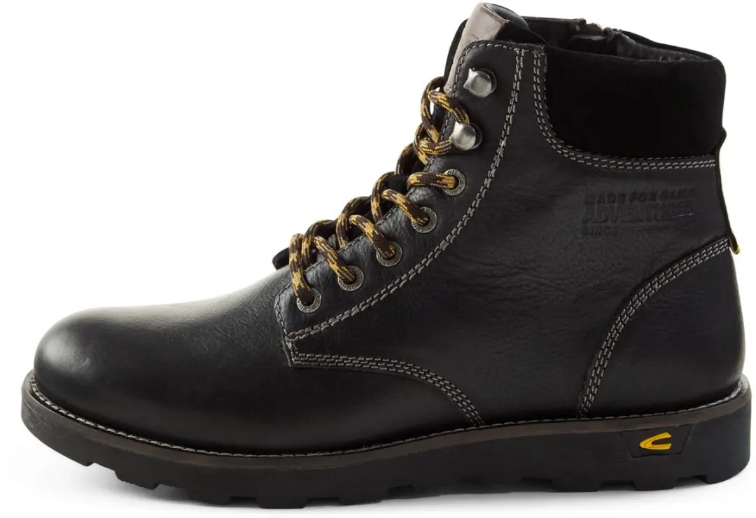 camel active Veterlaars van echt nappaleer
