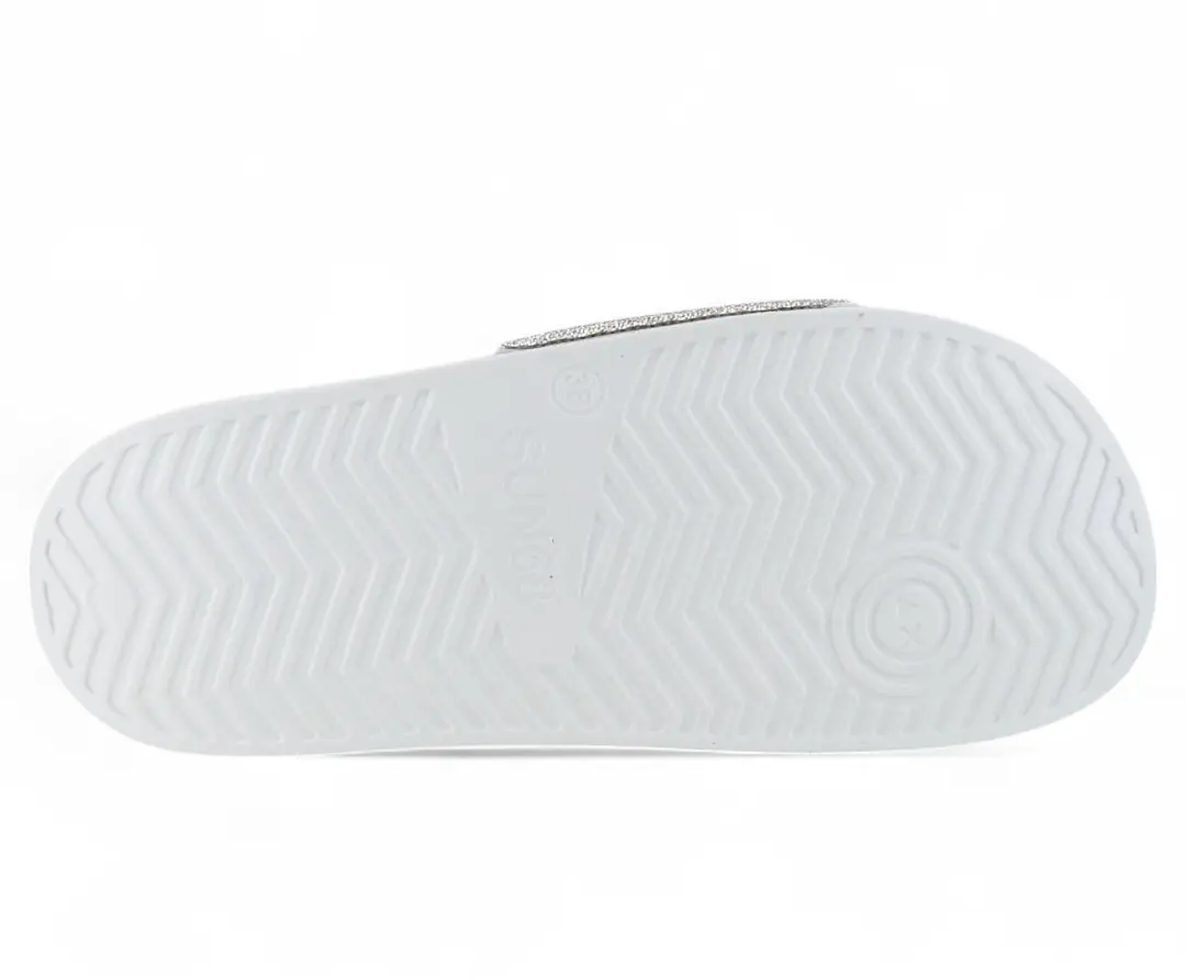 SUN68 Slippers LOGO STRASS